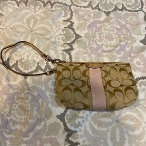 Coach wristlet